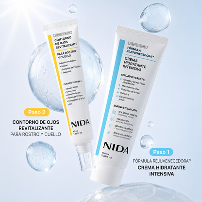 NIDA Contorno de Ojos Revitalizante con Retinal, Péptidos y Bakuchiol – 40 ml